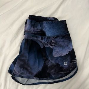 Sweaty Betty track speed shorts